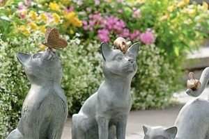 Purrfect Cat Garden Figurines: Decor That Delights | The Ultimate Gardening Guide: Grow a Thriving Garden Year-Round