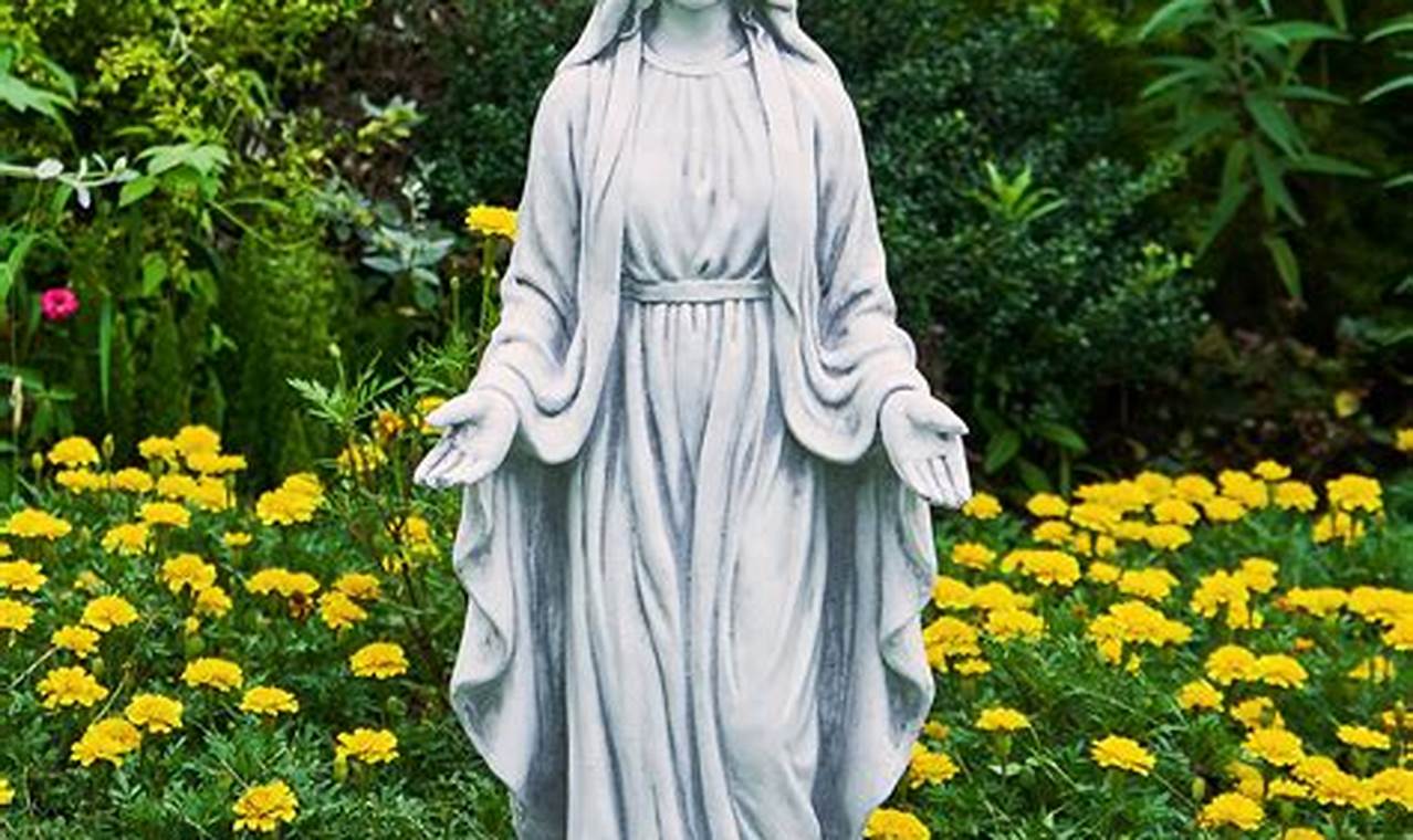 Buy Religious Garden Statuary: Sacred Garden Decor | The Ultimate Gardening Guide: Grow a Thriving Garden Year-Round
