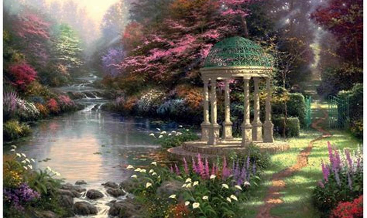 Find Peace: Thomas Kinkade Garden of Prayer Prints Today! | The Ultimate Gardening Guide: Grow a Thriving Garden Year-Round